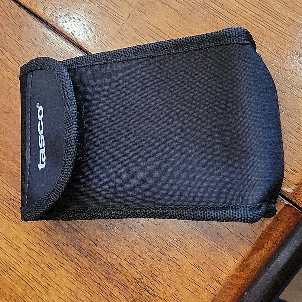 Tasco Small Black Padded Nylon Binocular Case With Belt Loop